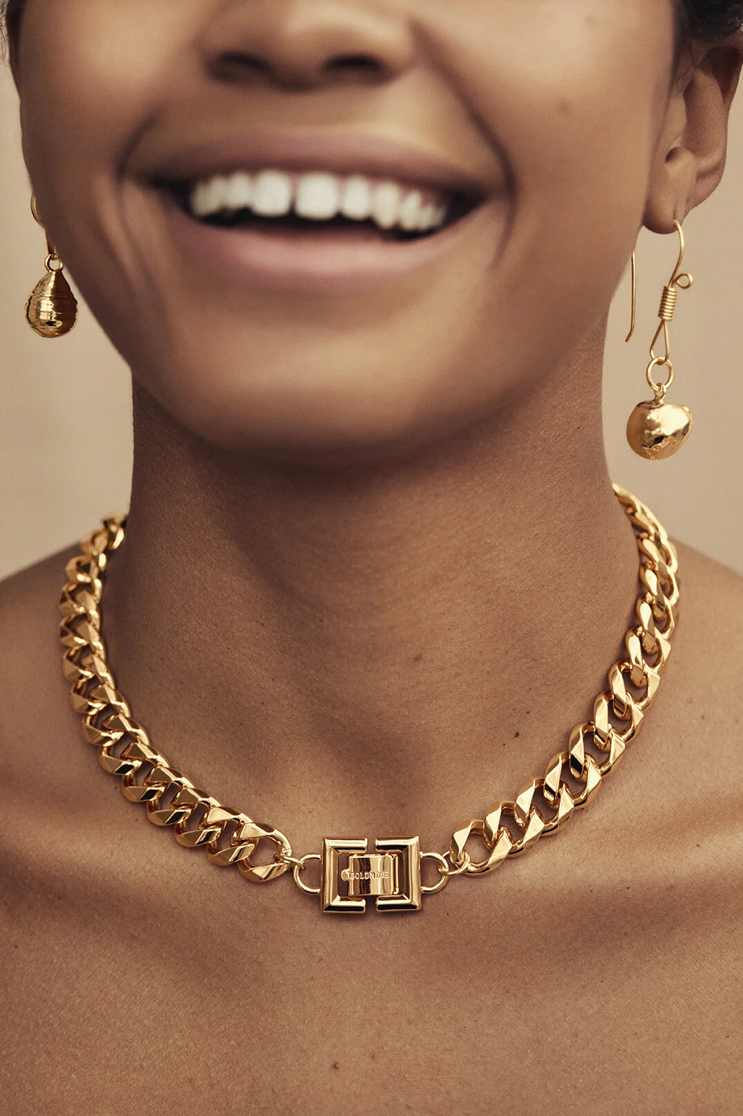 Chunky Chain Necklace — GOLDMINE