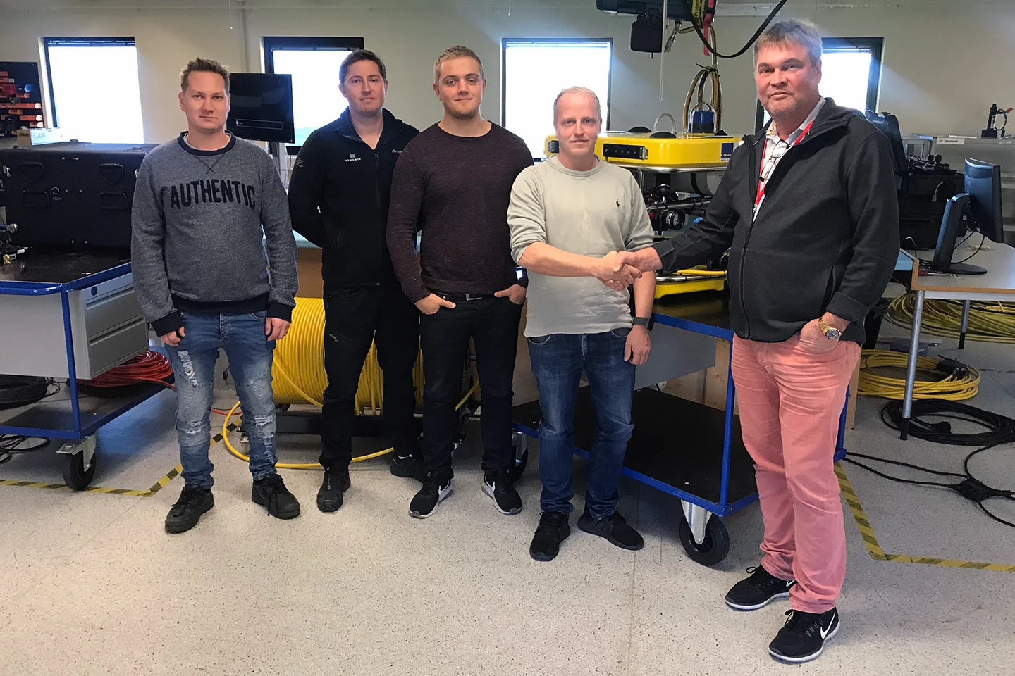 Folden Akva and their new V8 M500