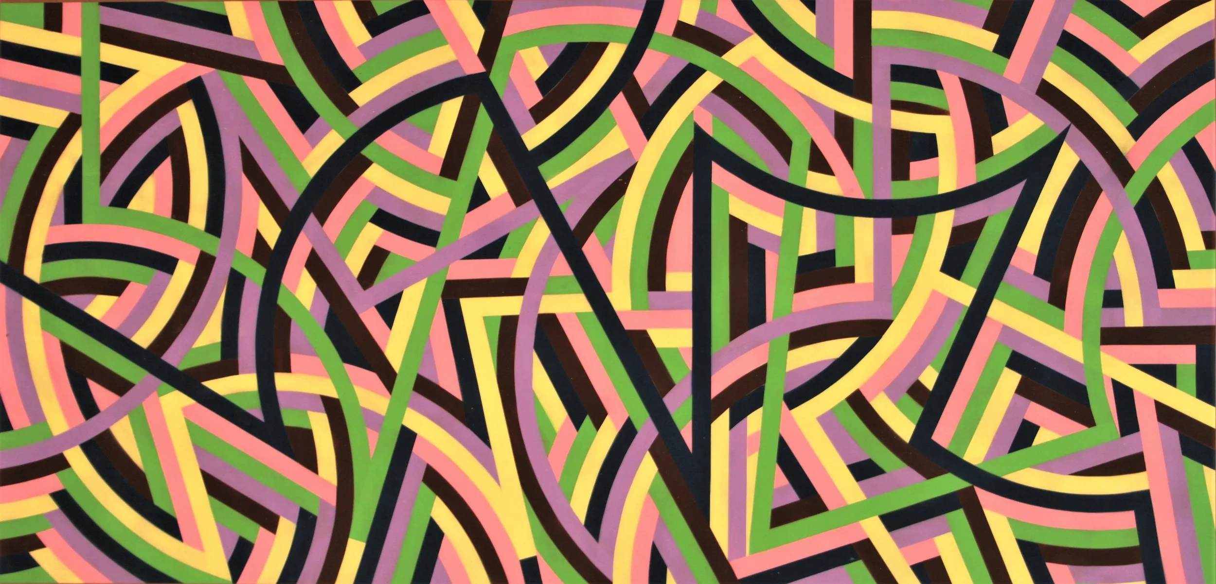 180 x 90 Acry spray on paper 2016 €850 (sin IVA)