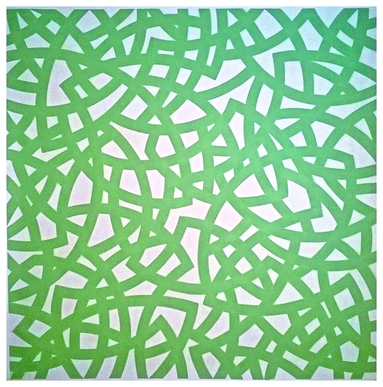 100 x 100 Acry spray on paper 2016