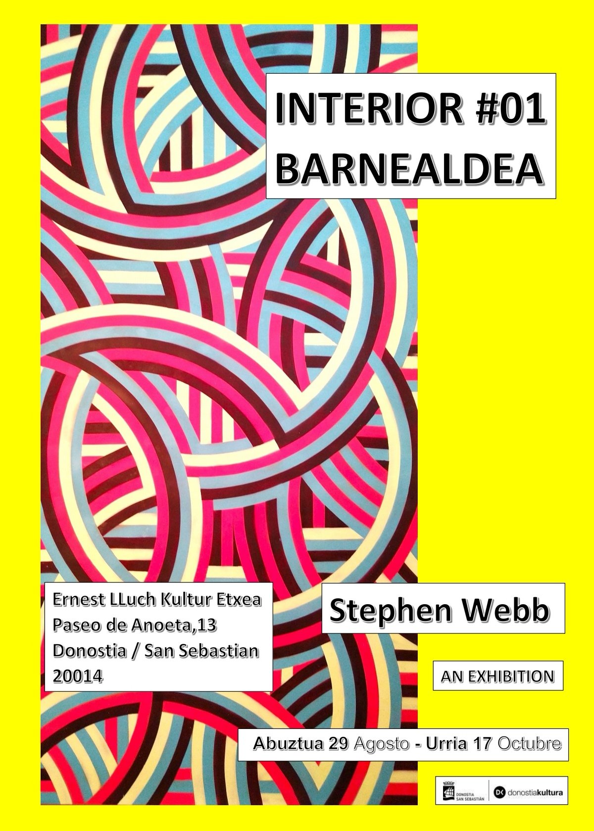 Incorporating sculpture, mural, stencils, and paintings, this exhibition unites all aspects of the artist's practice into a total aesthetic experience.