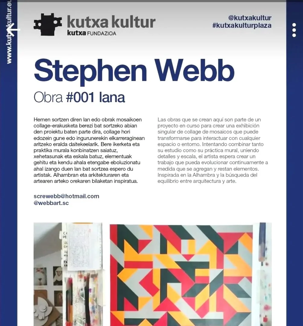 What was begun here eventually became the exhibition Interior #01 2025