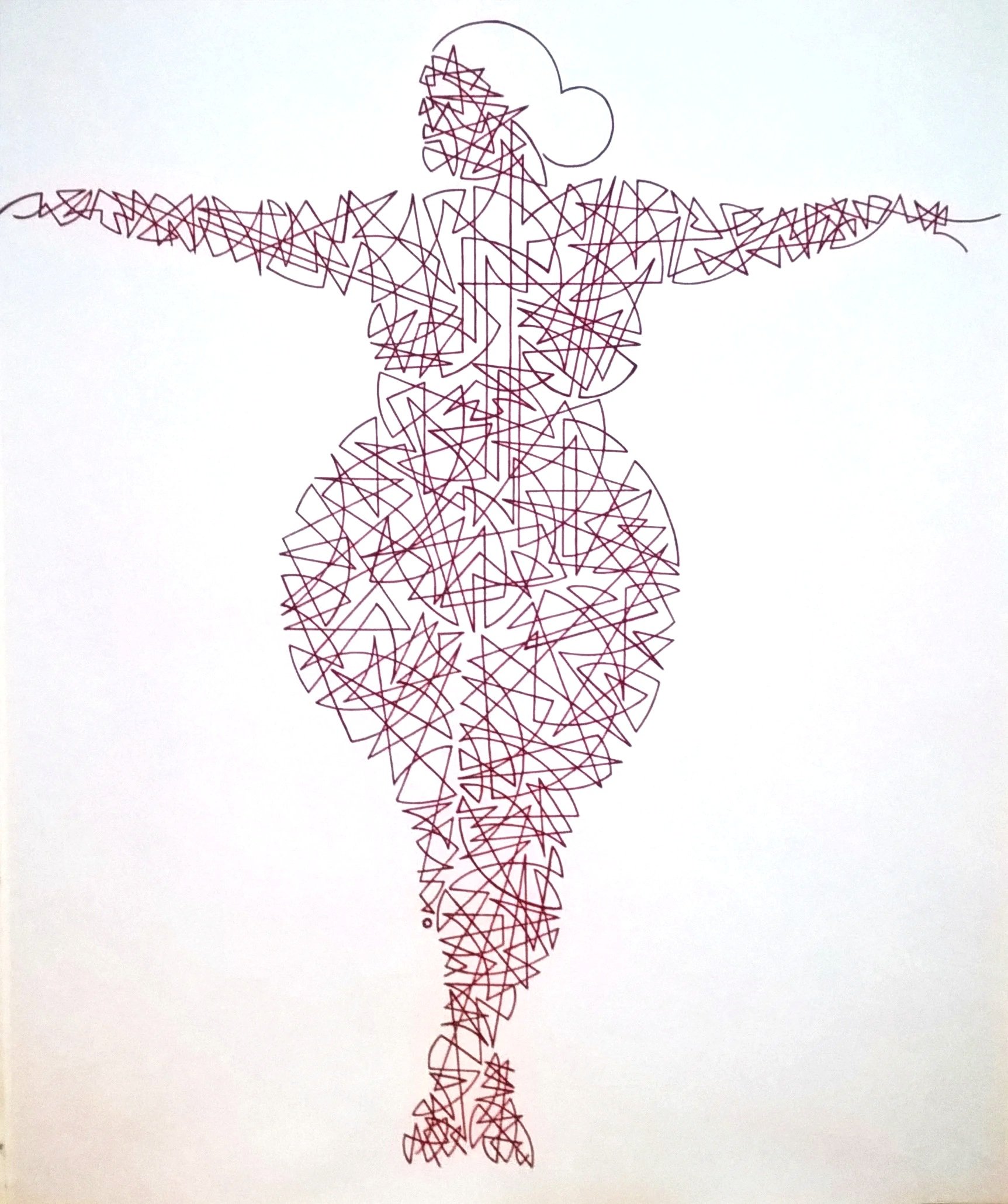 120 x 90 Ink on paper 2017