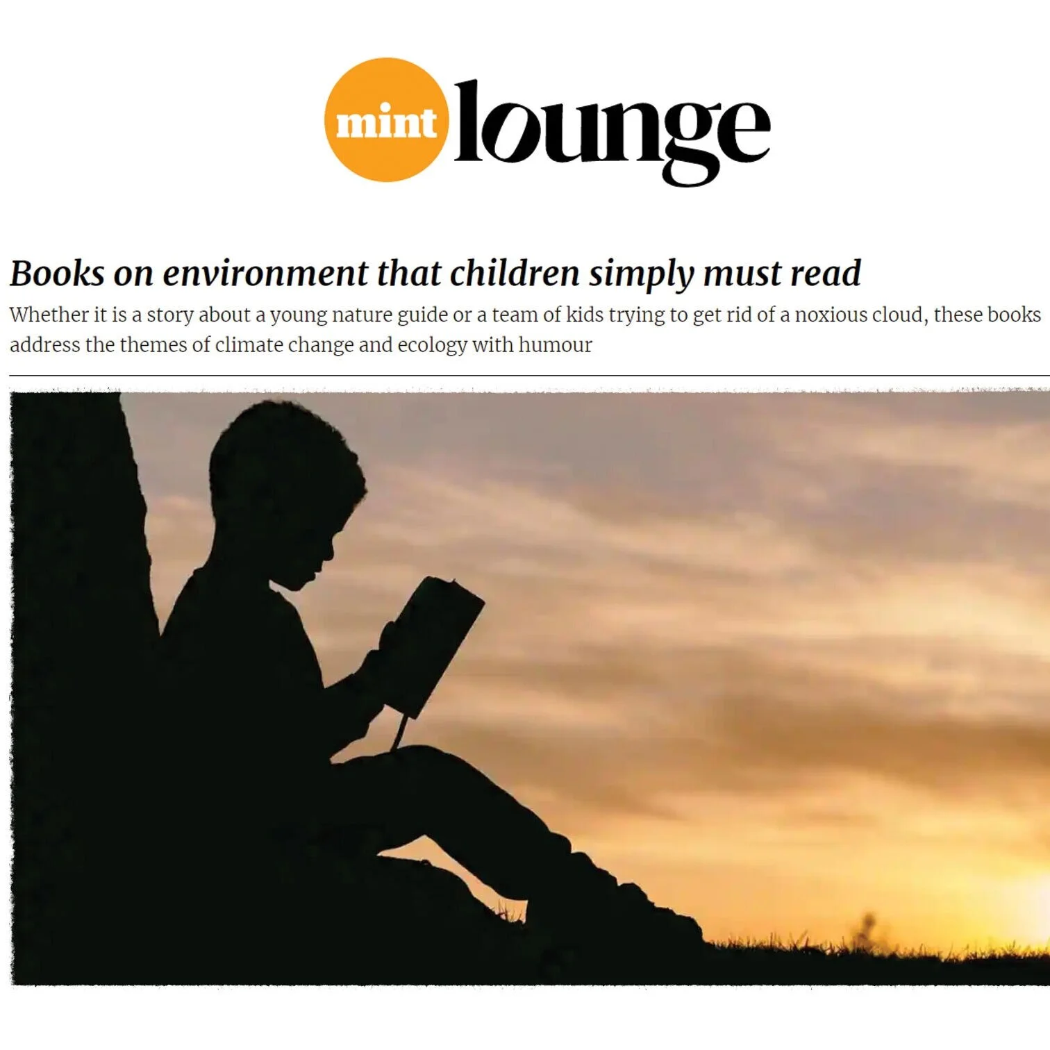 MINT Lounge  |  Books on environment that children simply must read