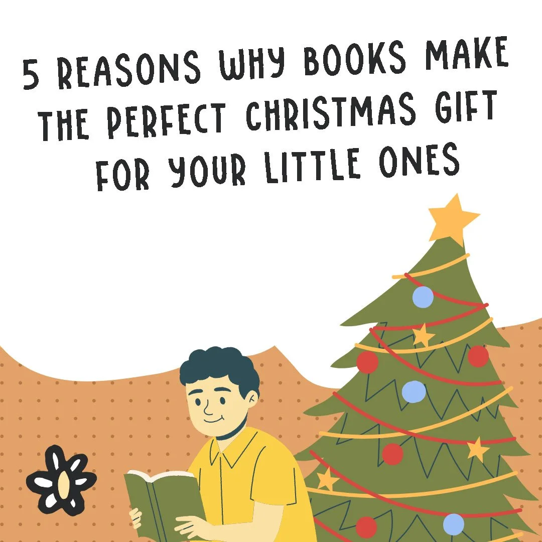 5 reasons why books make the perfect Christmas gift for your little ones.