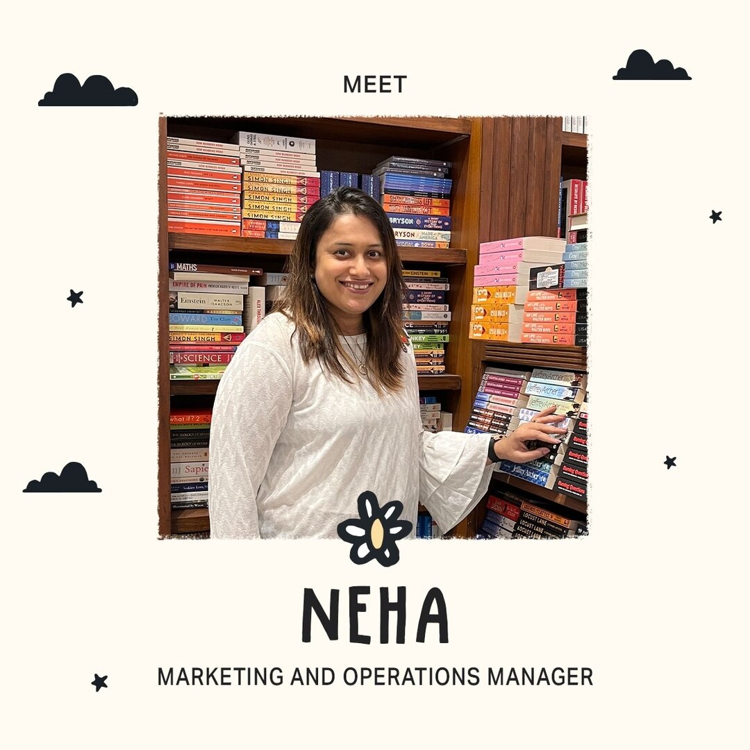 Meet our team!⁣ 
Neha Khavte is an amateur painter, a Post Graduate in Marketing, and a complete go-getter when it comes to fearlessly marketing brands and growing businesses. She has 6 years of marketing and operations experience in various industri