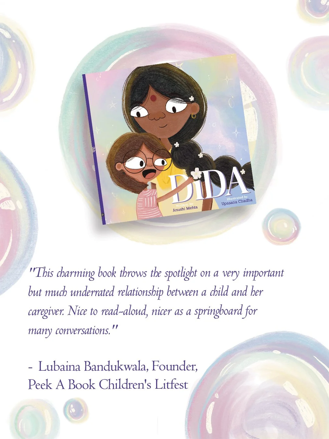 Big love for Dida already! Written by @thehappybooker1 and illustrated by @tequila.and.paints. Thank you @lubaina.bandukwala!
Coming soon - October 3rd 💛