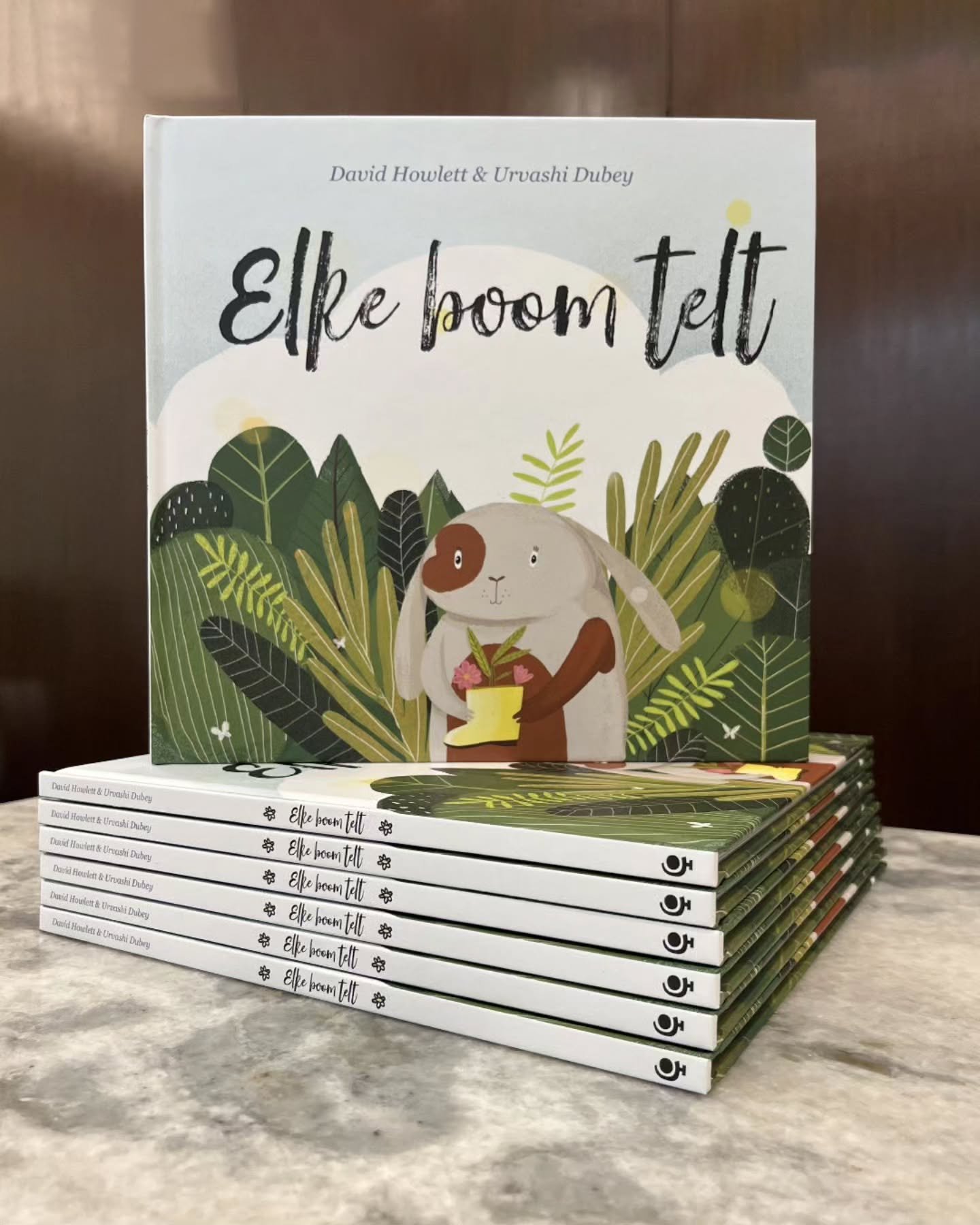 Just in time for Easter, our little bunny is hopping her way across the world, and we couldn&rsquo;t be happier to see her story travel so far!

Written by David Howlett, illustrated by @urvashidubeyy, and beautifully published in Dutch by @schoolsup
