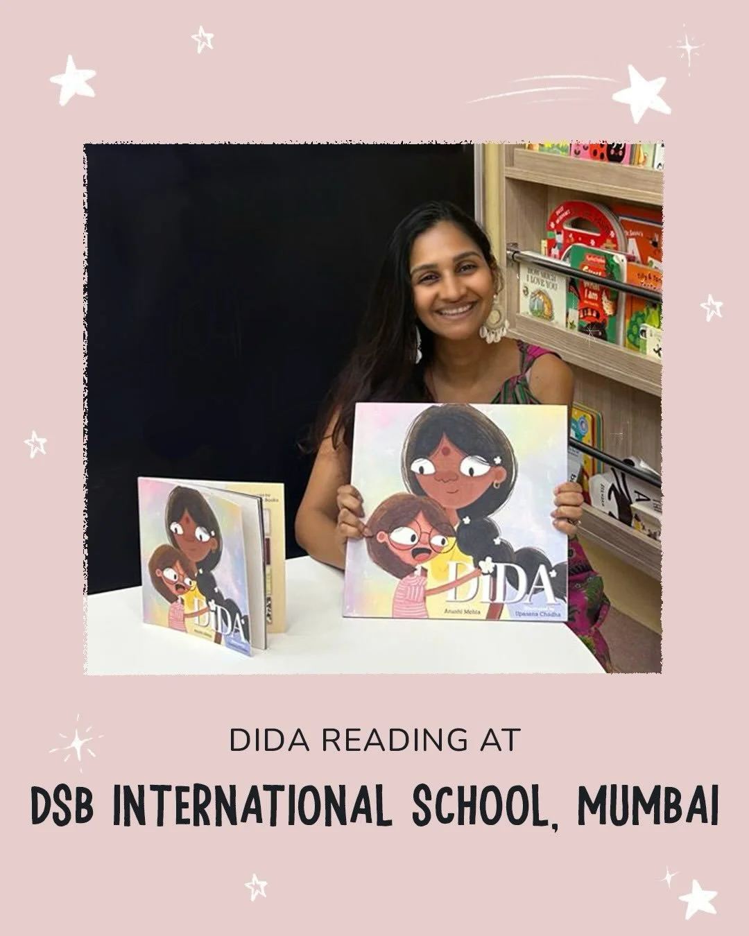 A room full of stories, and hearts full of &ldquo;Dida&rdquo;! Here is Anushi Mehta reading Dida at DSB International School, Mumbai - a gentle reminder that some of our strongest bonds are with the people who care for us like family ❤️