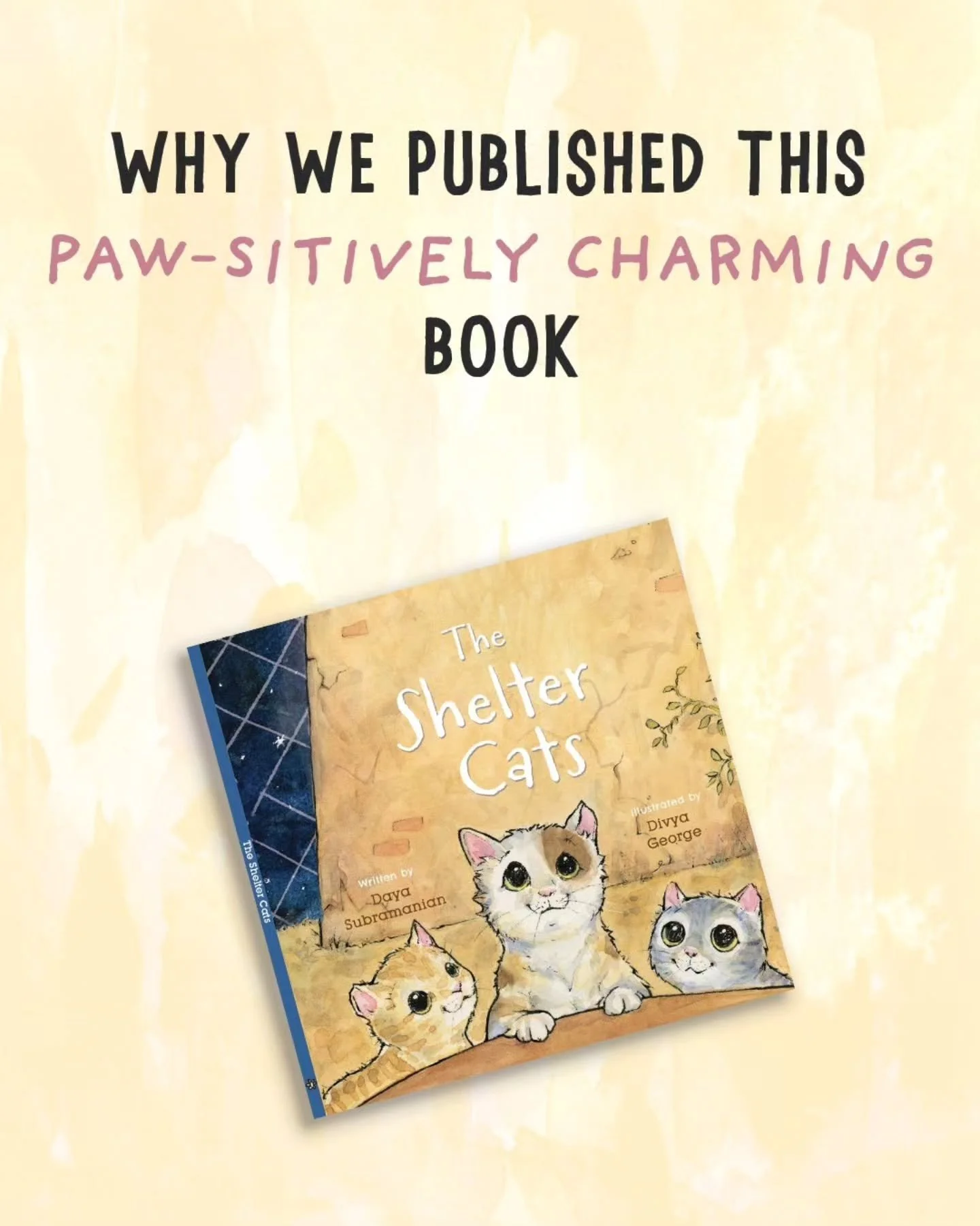 We had many reasons to fall for this paw-sitively charming book! Curious? Take a look and see why The Shelter Cats stole our hearts.

And today feels like the perfect day to do it - it's National Adopt a Shelter Pet Day!

You can check out the book a
