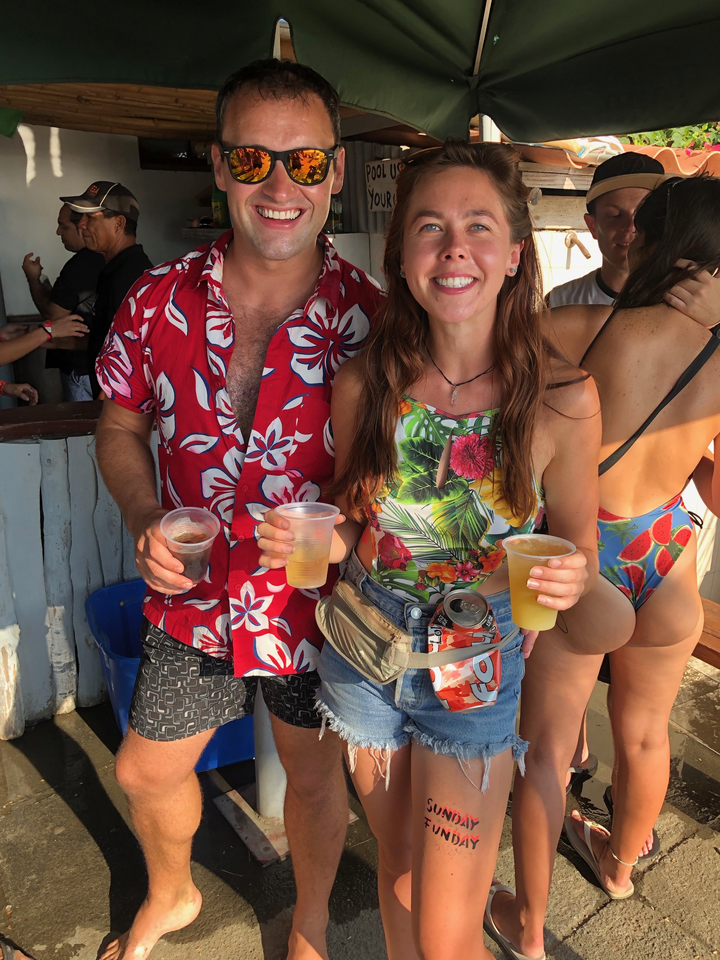 Ian and Anne-Marie, our Irish friends