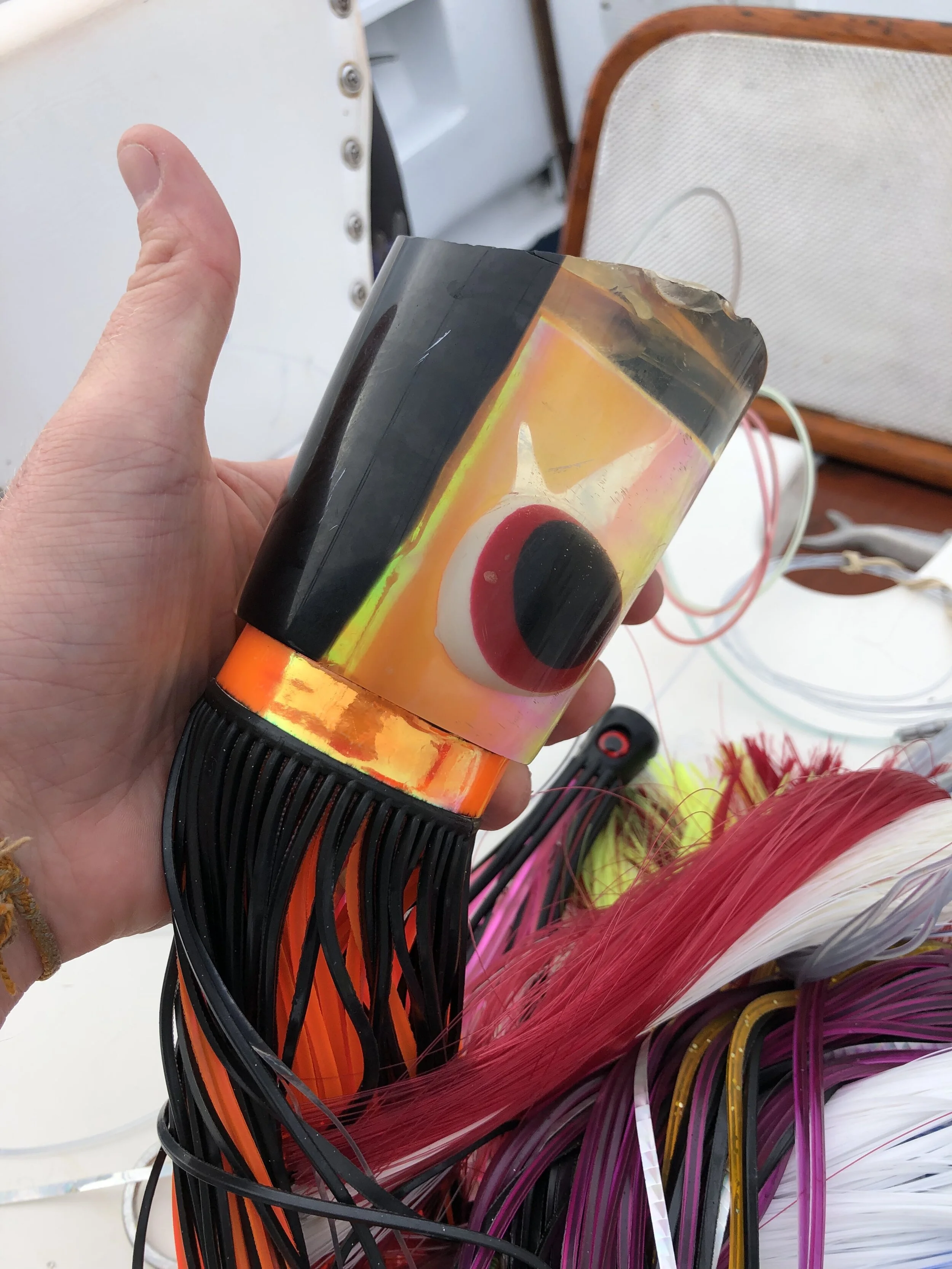 These lures were not small