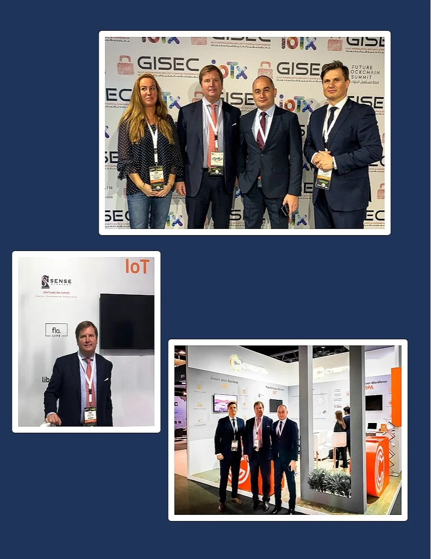 GISEC Conference Dubai April 2019 - Blockchain, Digital Cities, Cybersecurity and IoTX