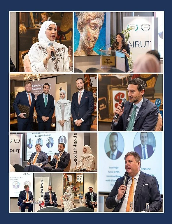 Navigating Your Family Business From Generation to Generation - Event at the Capital Club Dubai