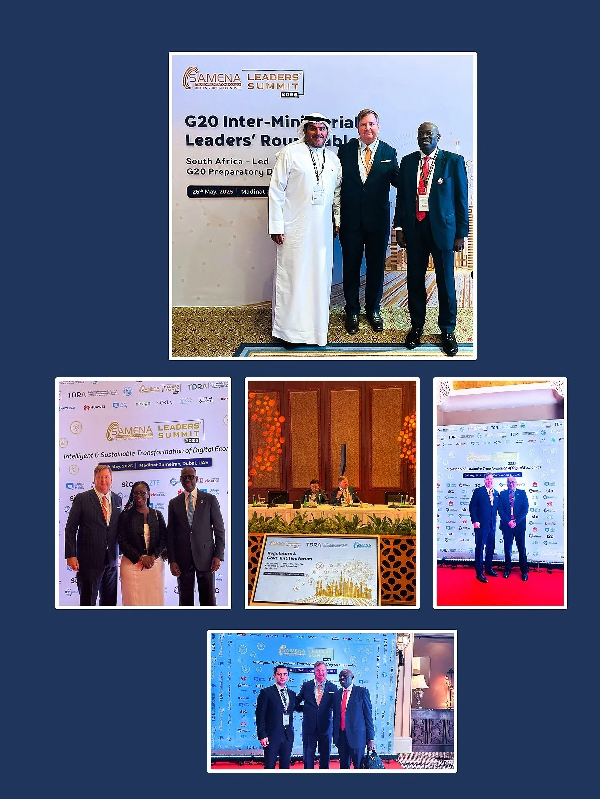 Sense Strategy at SAMENA Leaders &amp; G20 Preparatory Roundtable