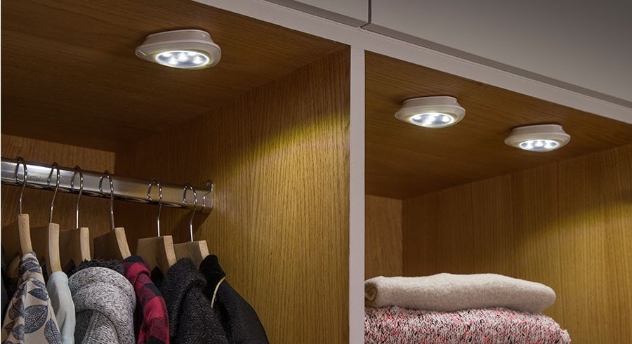 Illuminate Wardrobes and Dark Spaces Wirelessly