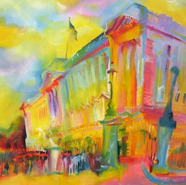 Iconic London architecture – in reality and in art