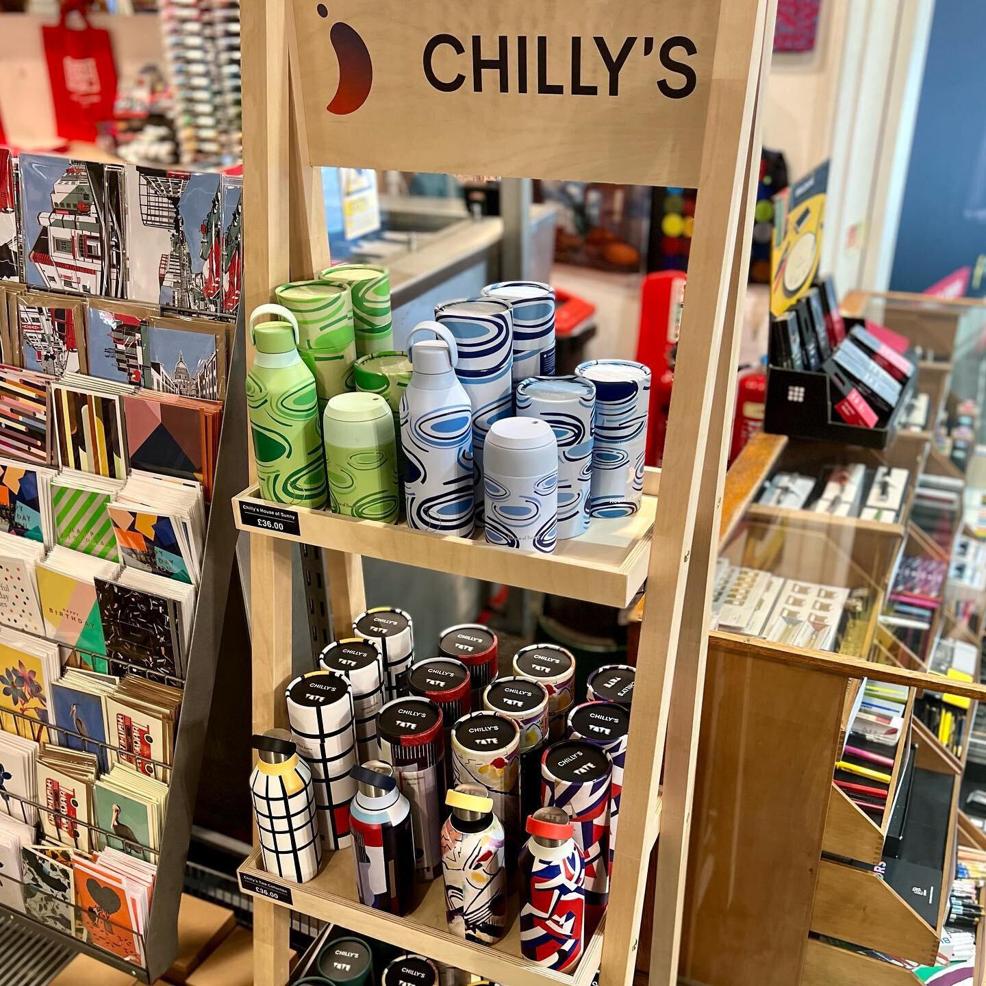 We&rsquo;re excited to introduce a new 🌶 brand to our store! @chillys 💦 Check out these reusable bottles with a selection of stylish designs in store 😍