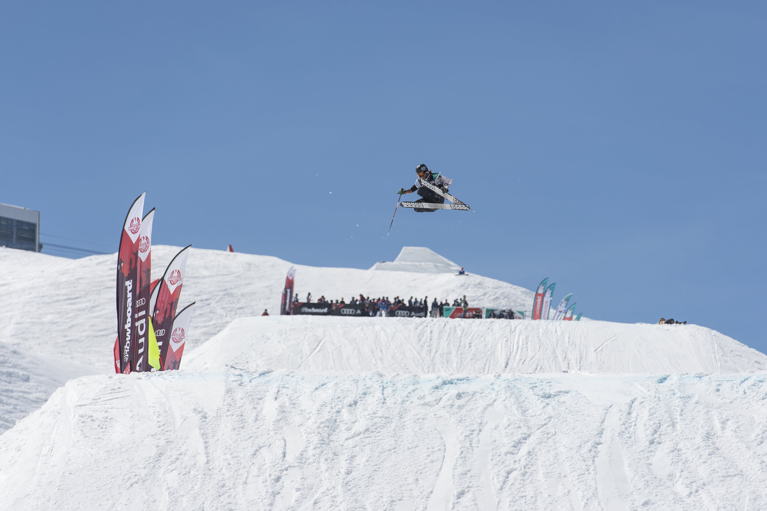 Isaac au Championnat Suisse Big Air 2018