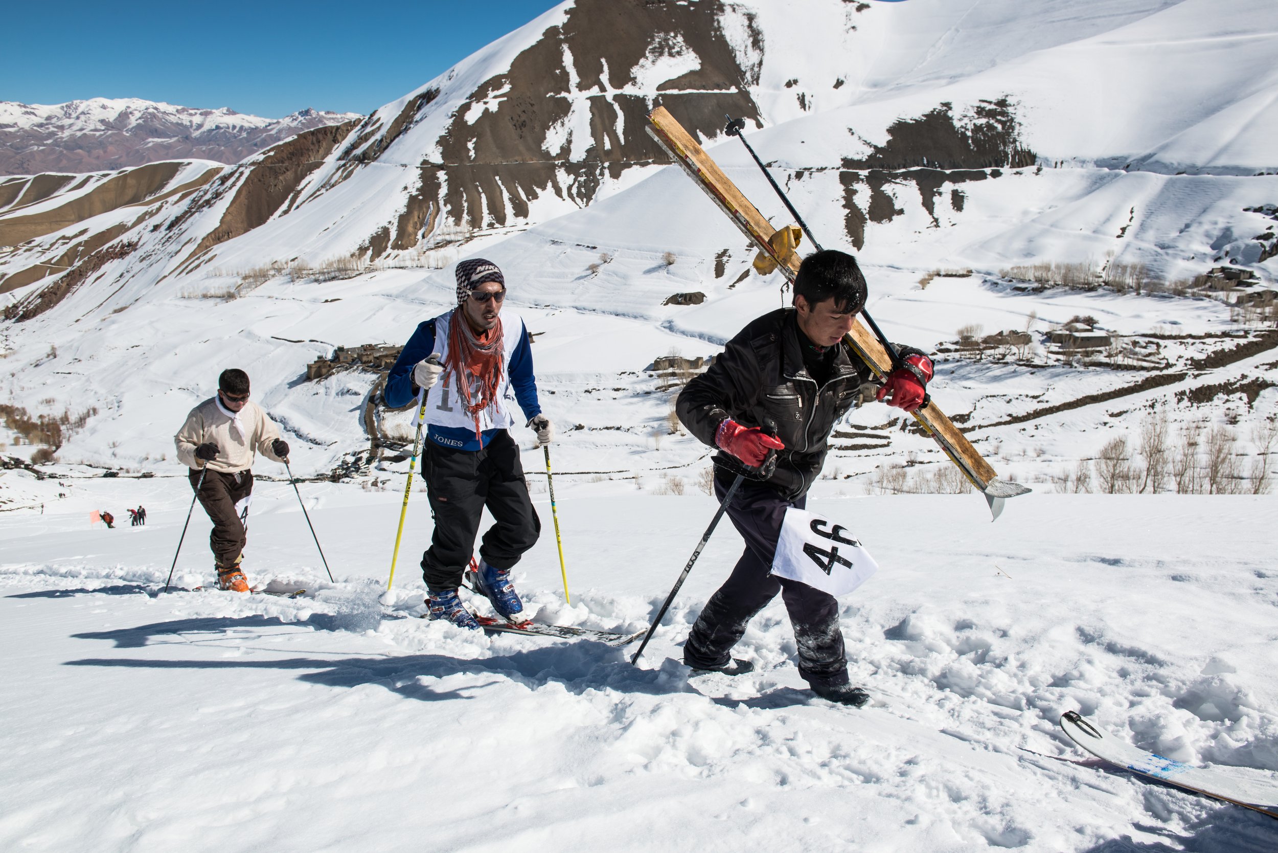 Afghan Ski Challenge in Bamyan, Afghanistan 2014. Photo: Ruedi Flück