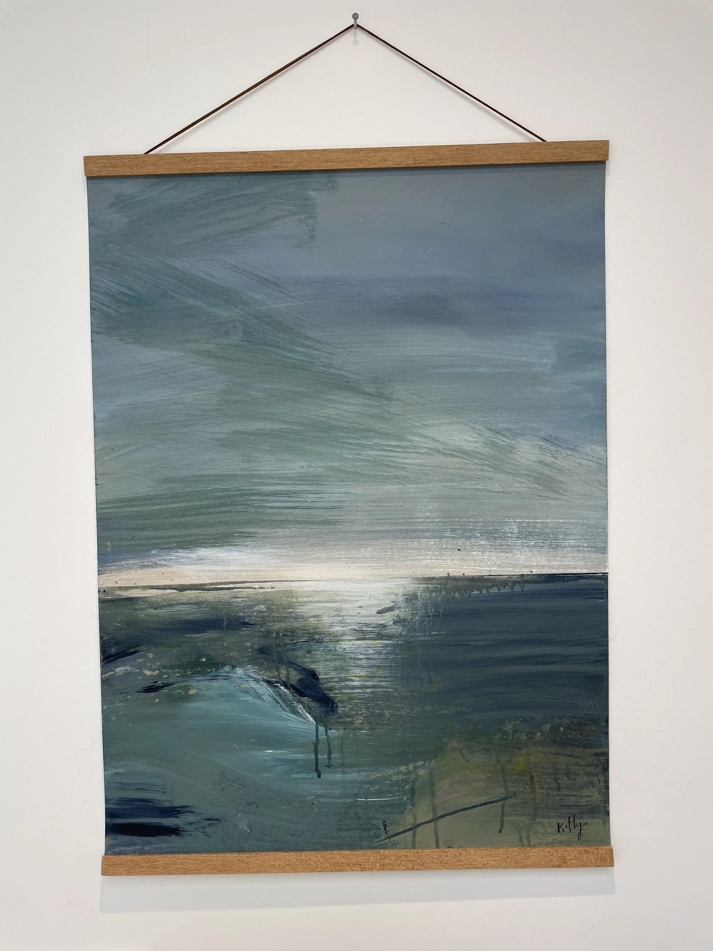 Sea Air - Large painting on paper