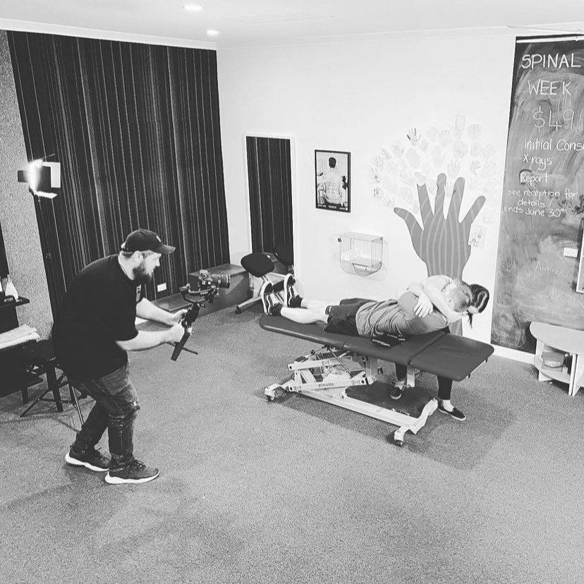Filming updates to an existing client video for @duncraigchiro 🎬

If you need a promo video for your social media or website then contact us today and let&rsquo;s make some movie magic 🤩