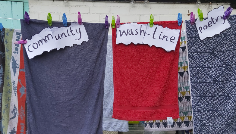 Isabel's Community Wash-line Poetry