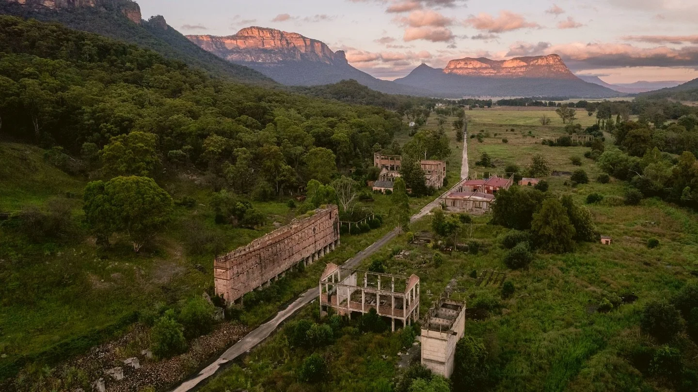 Wild Wild West! The abandoned mining town in the mountains - Glen Davis.

#drone #landscapephotography #glendavis #bluemountains #nsw #droneaustralia #abandonnedplaces #djiaustralia #filmmaking #sydneyvideography