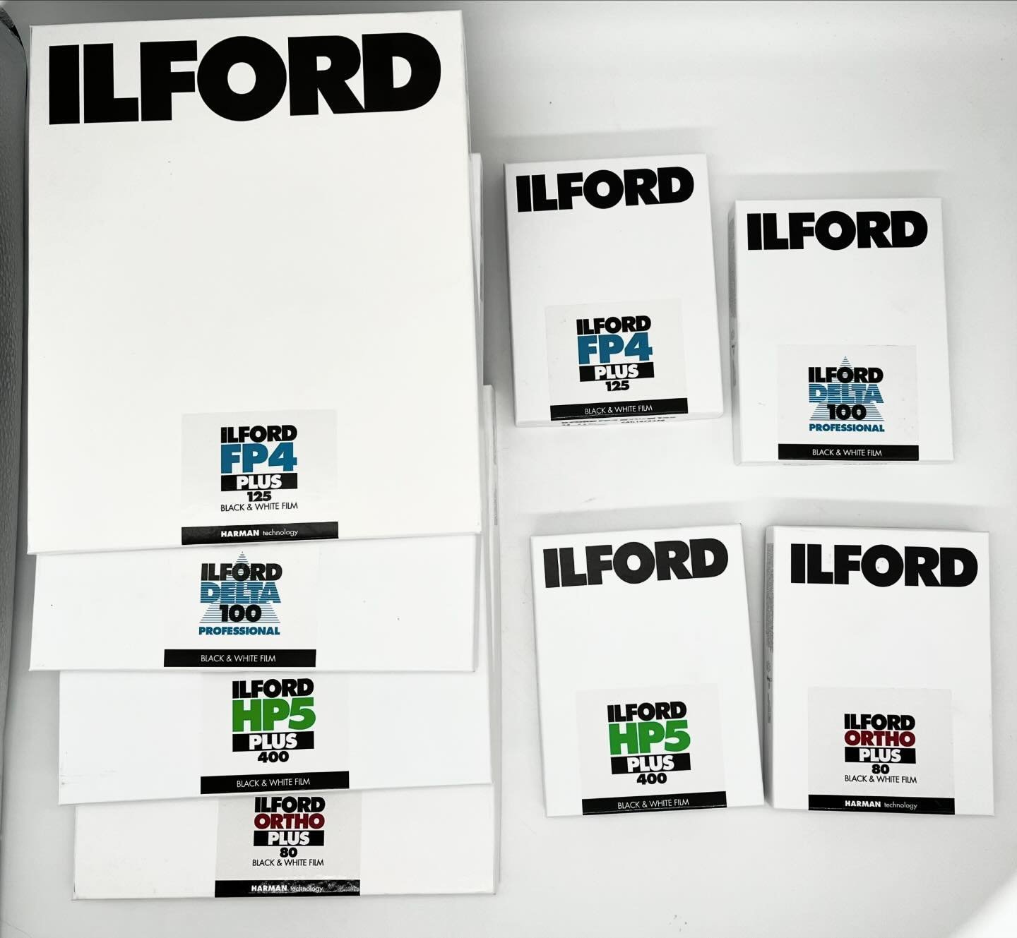 Did you know I stock Ilford sheet film, paper, direct positive paper and chemicals? Well, I do! If there is anything you need that you can&rsquo;t see on my site, then just ping me a message. @ilfordphoto #ilfordphoto #ilfordfilm #ilfordhp5plus #ilfo