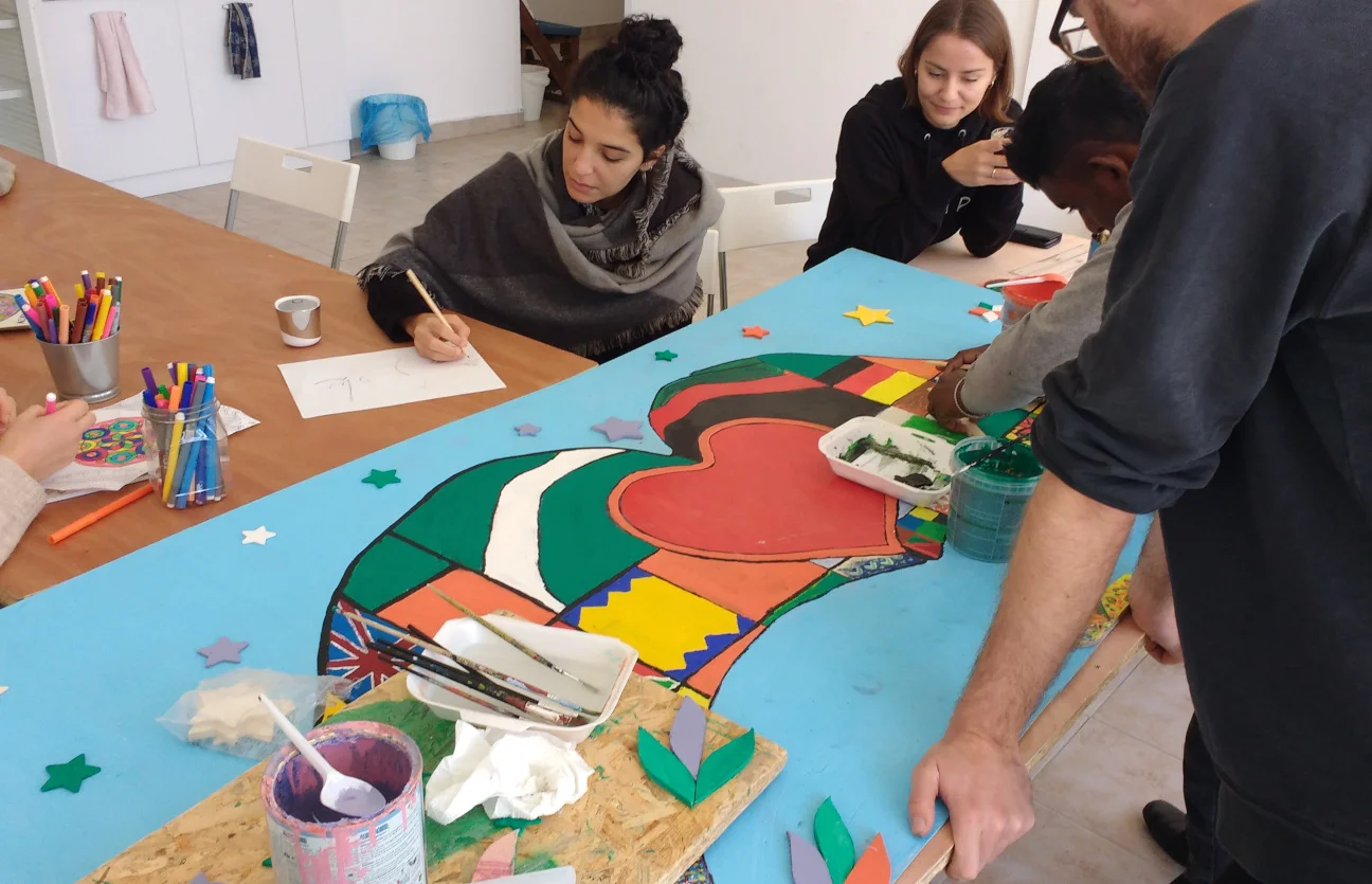 Azadi Community Center In order to empower and create hope amongst the refugees, to meet some of their basic needs, improve their welfare and to aid with cultural transition, we offer recreational activities, skills-based learning and a supportive atmosphere to create a sense of community and purpose through our Azadi Community Center near Belgrade. Read more…