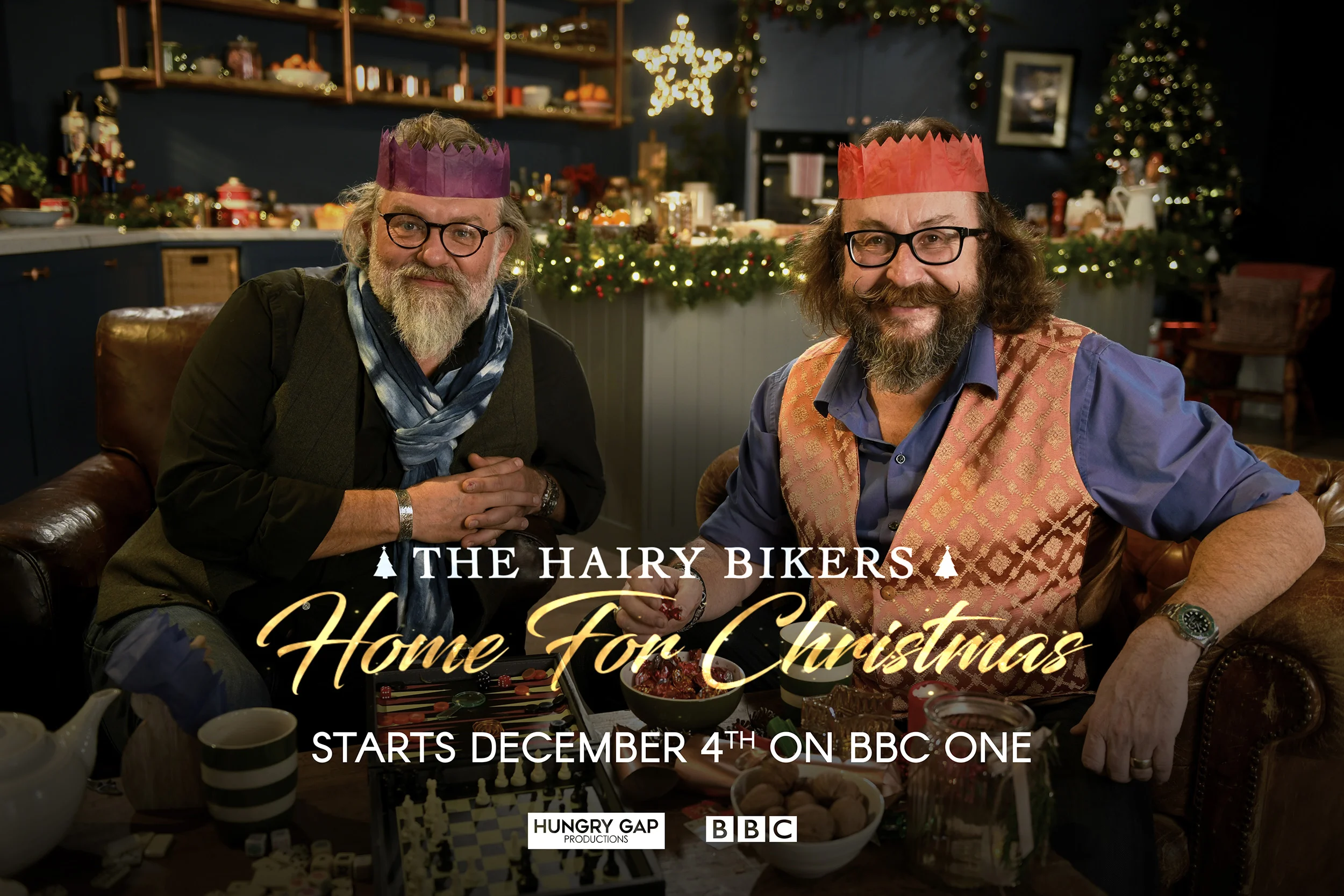 Hairy Bikers Home For Christmas advert