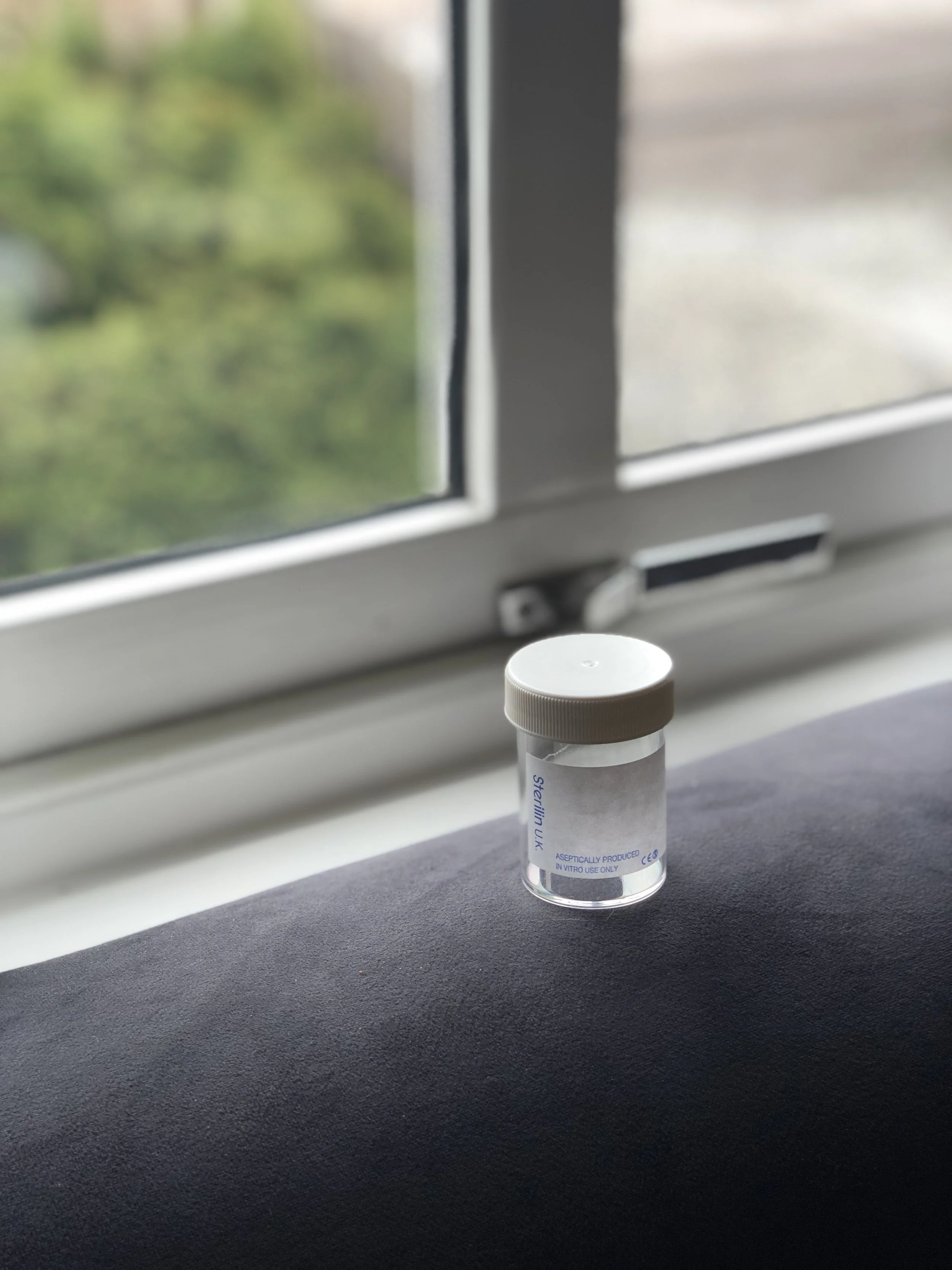 Kreft, livskrise og samtidig levere en sædprøve