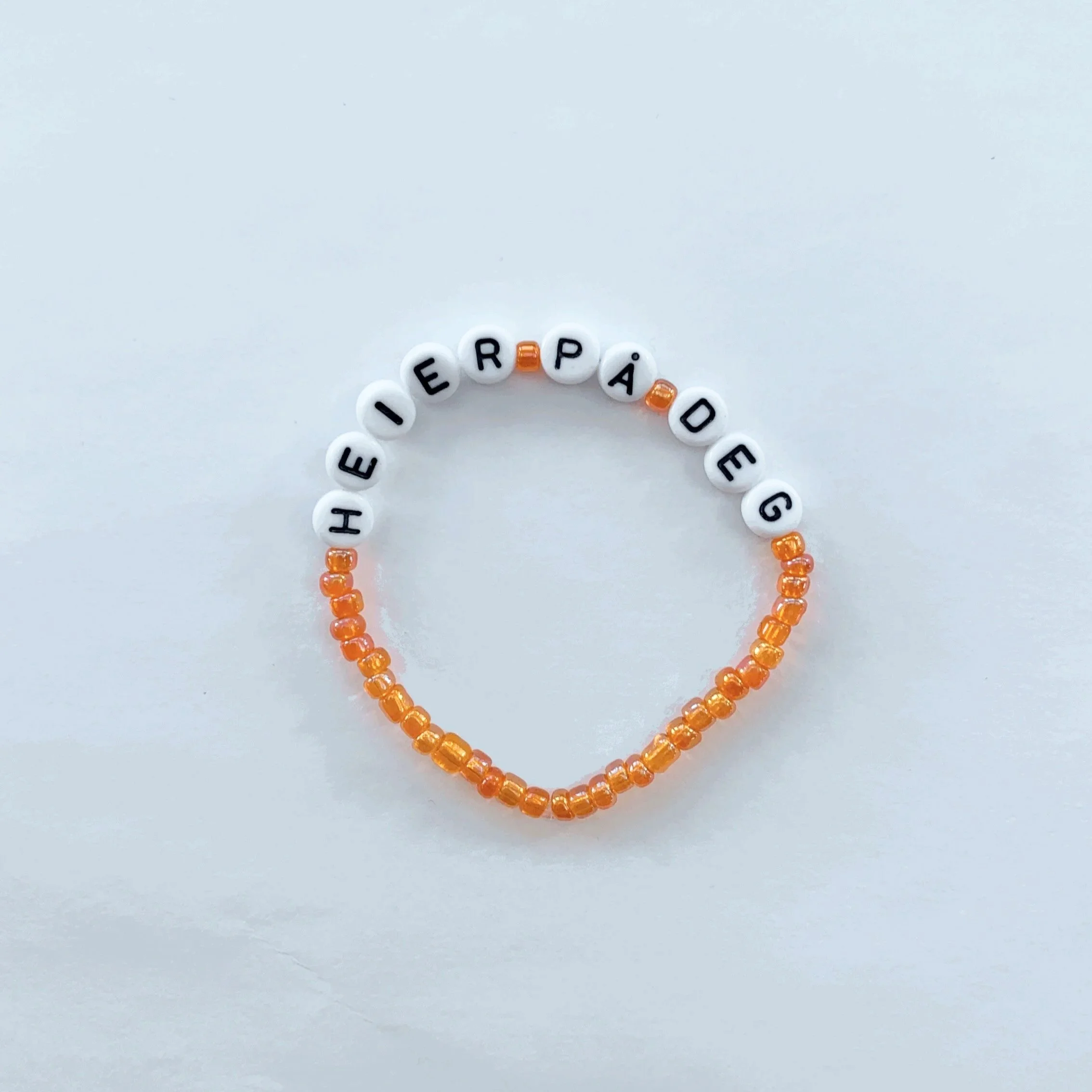 "Heier på deg" armbånd