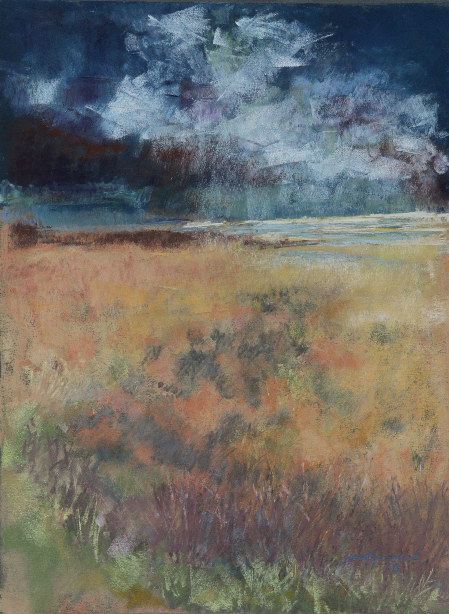 Thunder's Approach 16x12 Soft Pastel