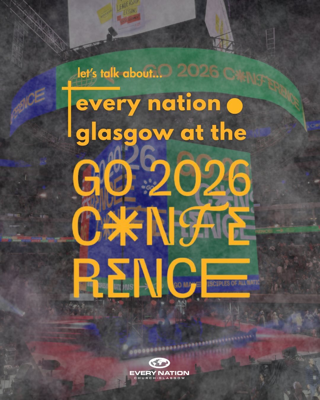 Let&rsquo;s talk about the Go 2026 Conference ☀️

It was such a blessing to gather with our Every Nation family and receive a renewed calling and commission 🎉 The Lord is doing great things both in Glasgow and in our global church, and we can&rsquo;