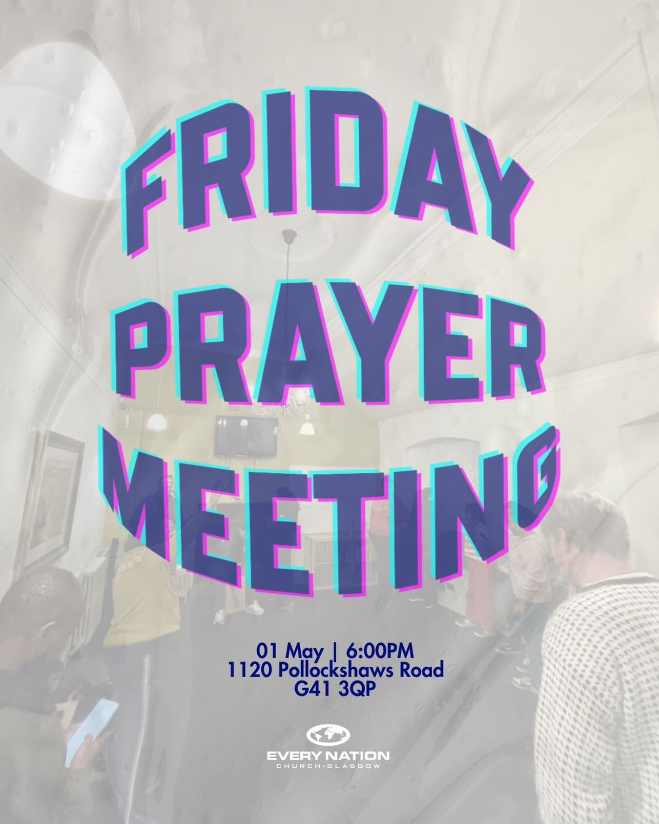 We&rsquo;re ready to start May in prayer and commit the month to God, and we want you to join us! 🙌

See you at our Friday Prayer Meeting, tomorrow at 6PM!