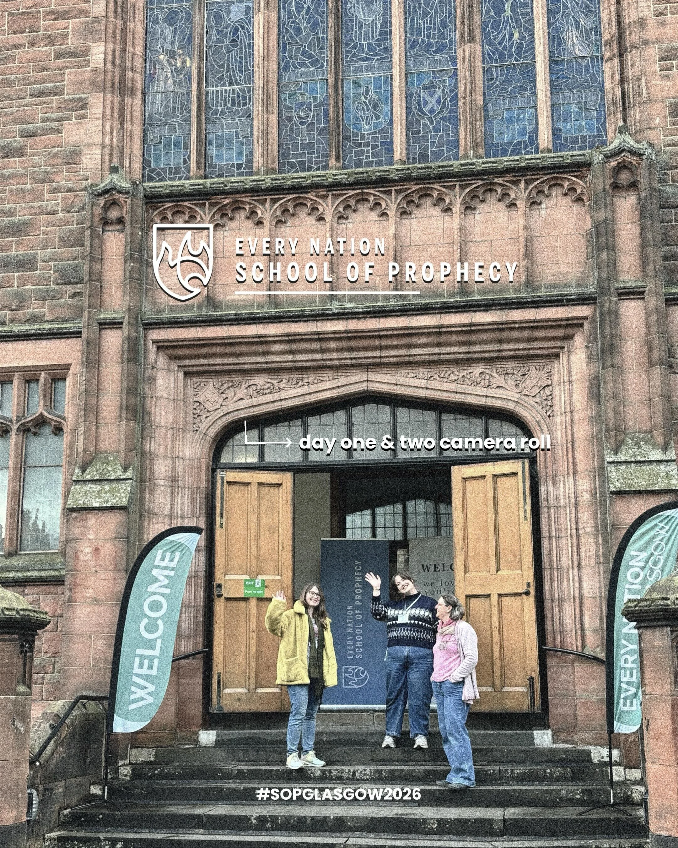 Our EN family is halfway through #SOPGlasgow2026 🎉 

We&rsquo;re expectant and excited to hear from God as we finish this year&rsquo;s school 🙌