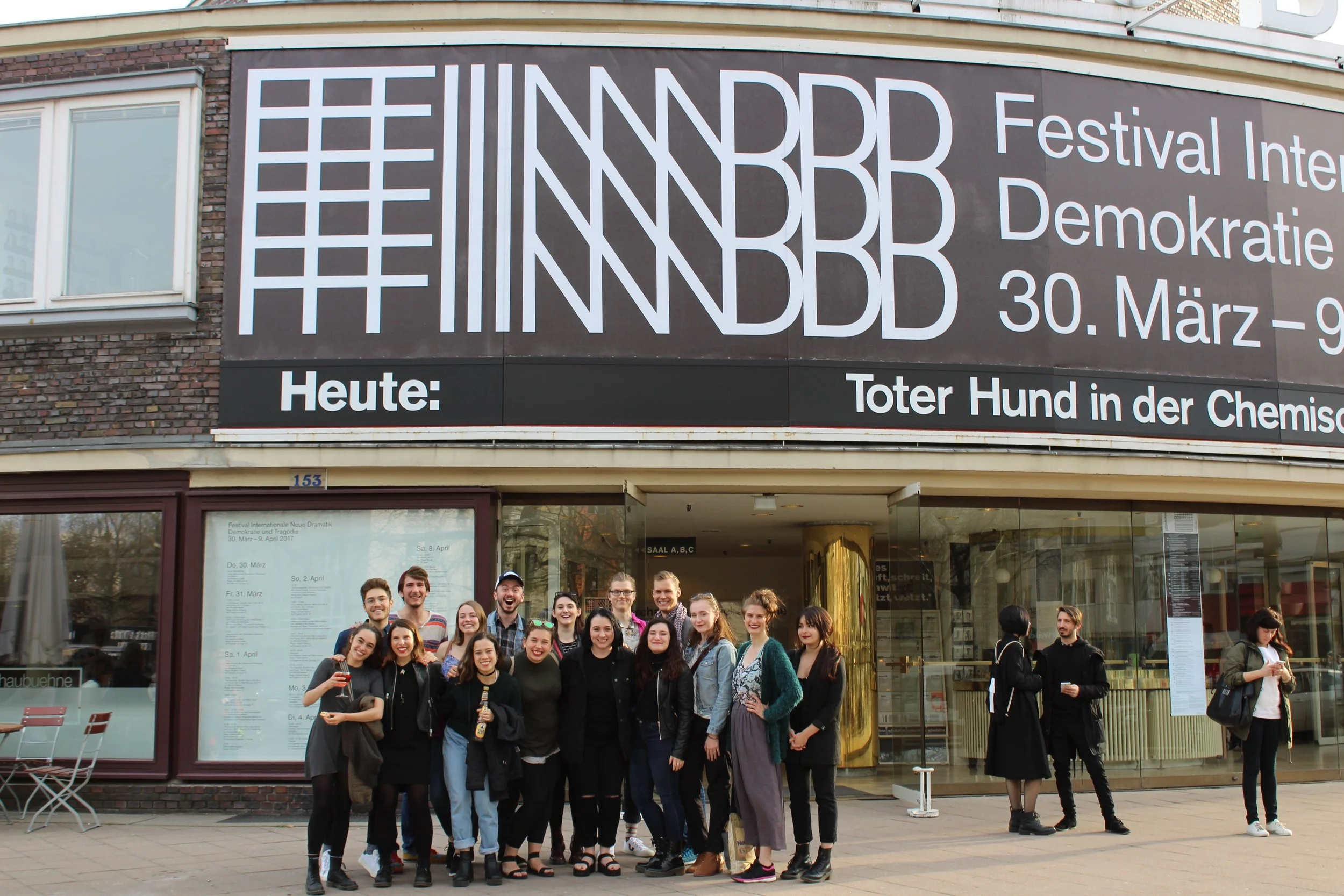 at the FIND Festival at the Schaubühne