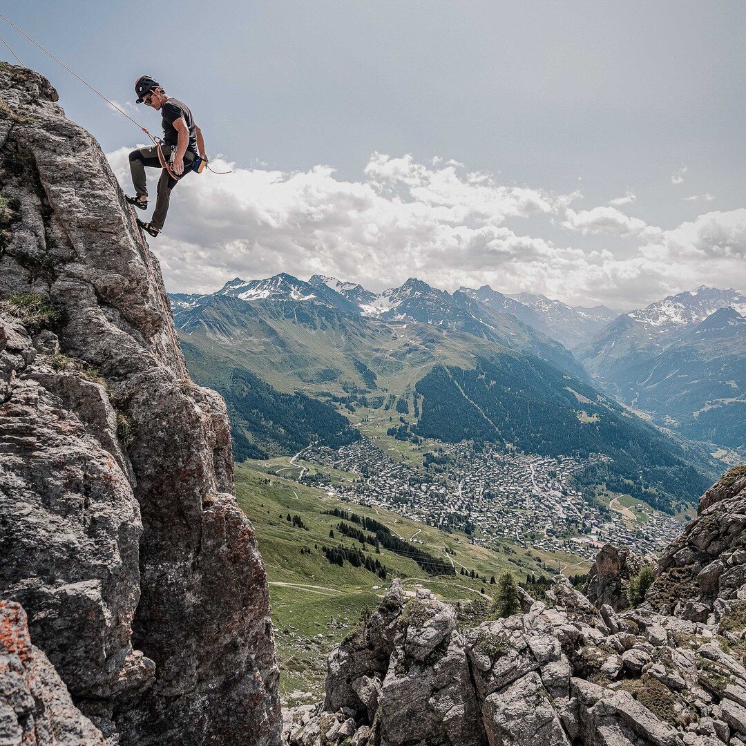 A lot of people ask me how to train for being comfortable in the big mountains, and this is one of them. Getting used to being above the void, getting comfortable with your rope, trusting your mountaineering equipment.
Climbing also teaches you a cer