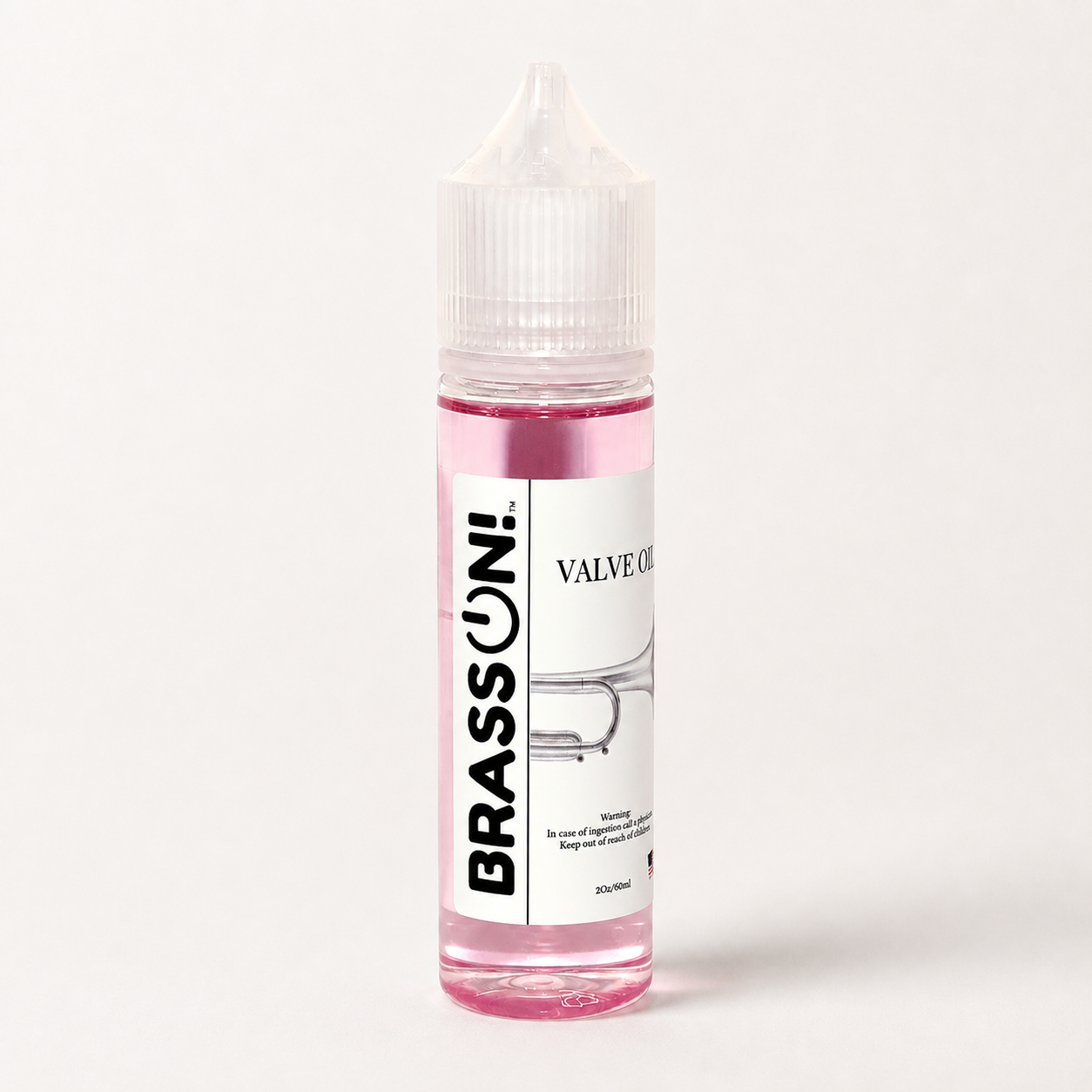 BrassOn! Valve Oil. Original Formula. Smooth, Fast & Efficient!