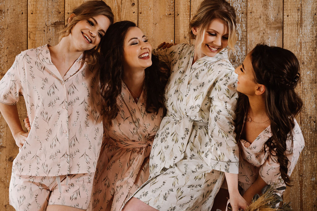 Made Your Day Womens Luxury Pyjamas Robe PJ Sets Organic Cotton Nightwear UK 
