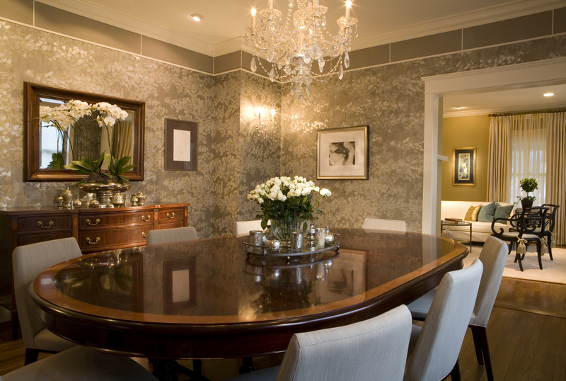 Chicago Residential Wilmette Dining Room