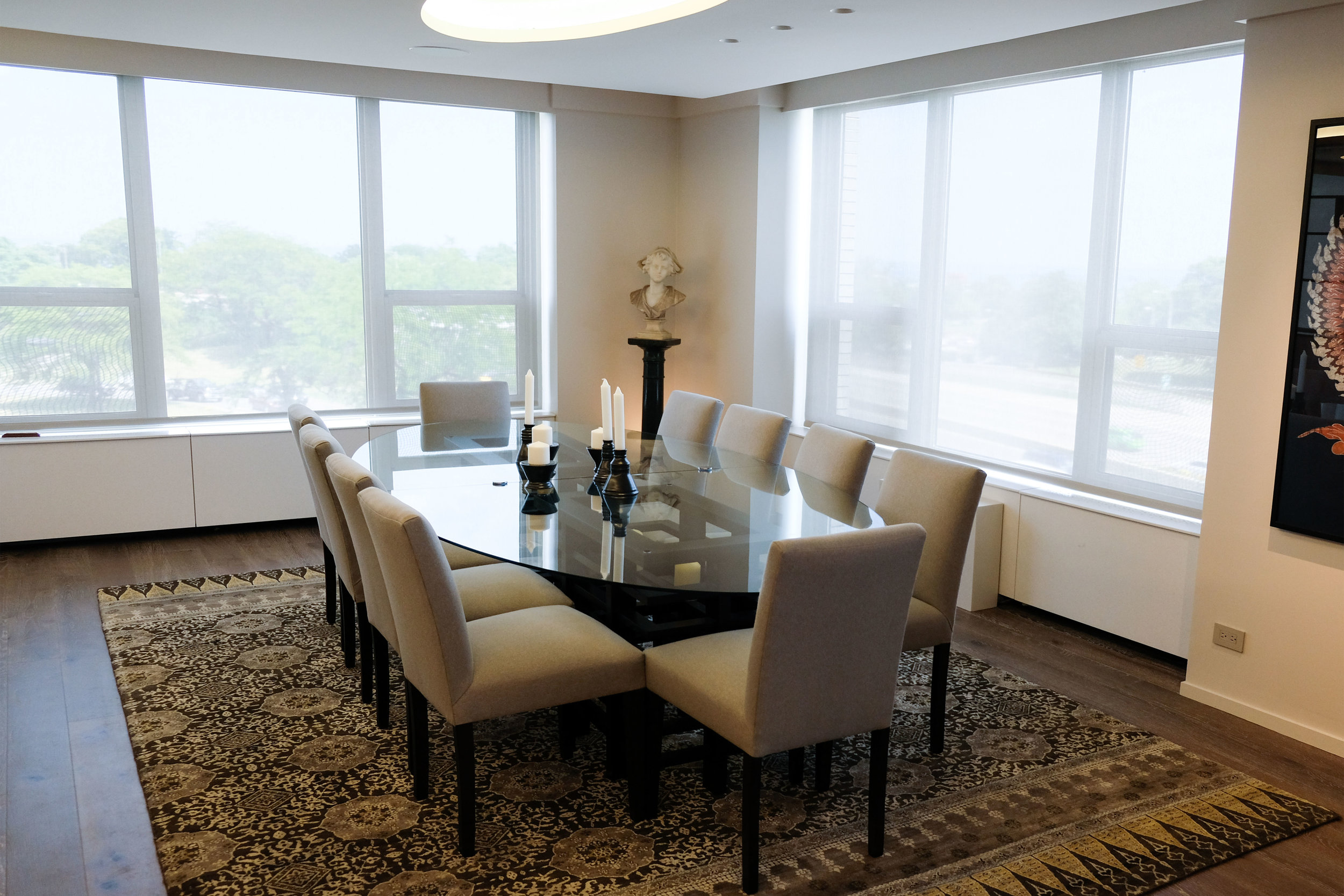 Chicago Residential Lake Shore Drive Dining Room