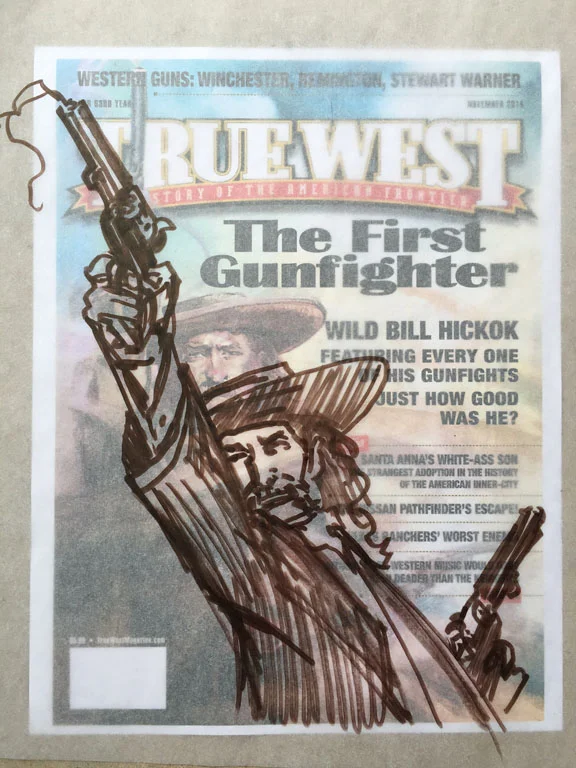 Rough Sketch of a Wild Bill redo concept