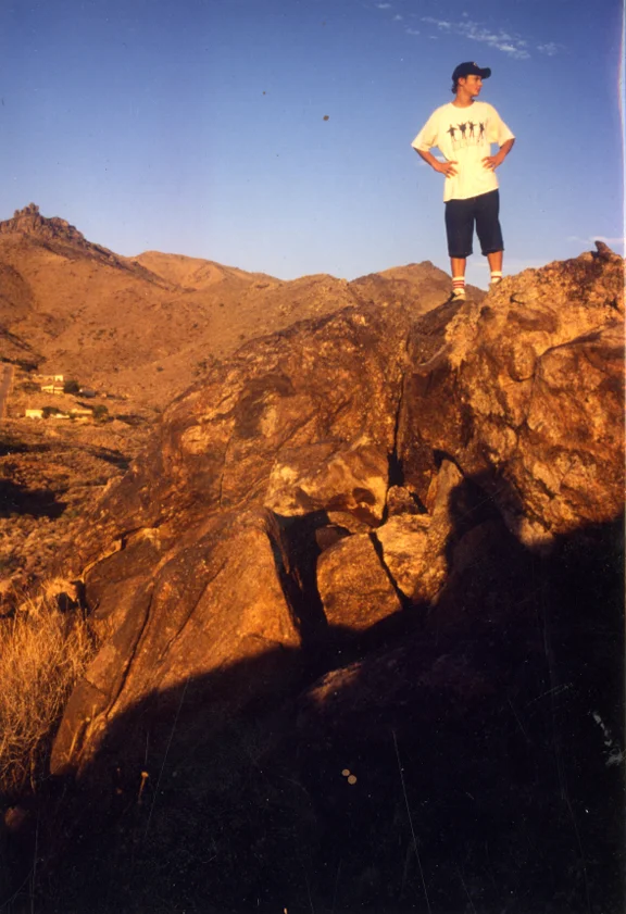 In inspiration for "The Apache Kid Rocks"