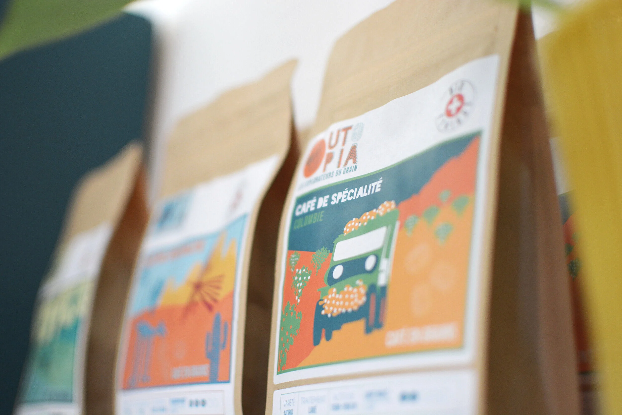 Coffret découverte Utopia coffee spécial Nöel pour cafés filtre &amp; espresso