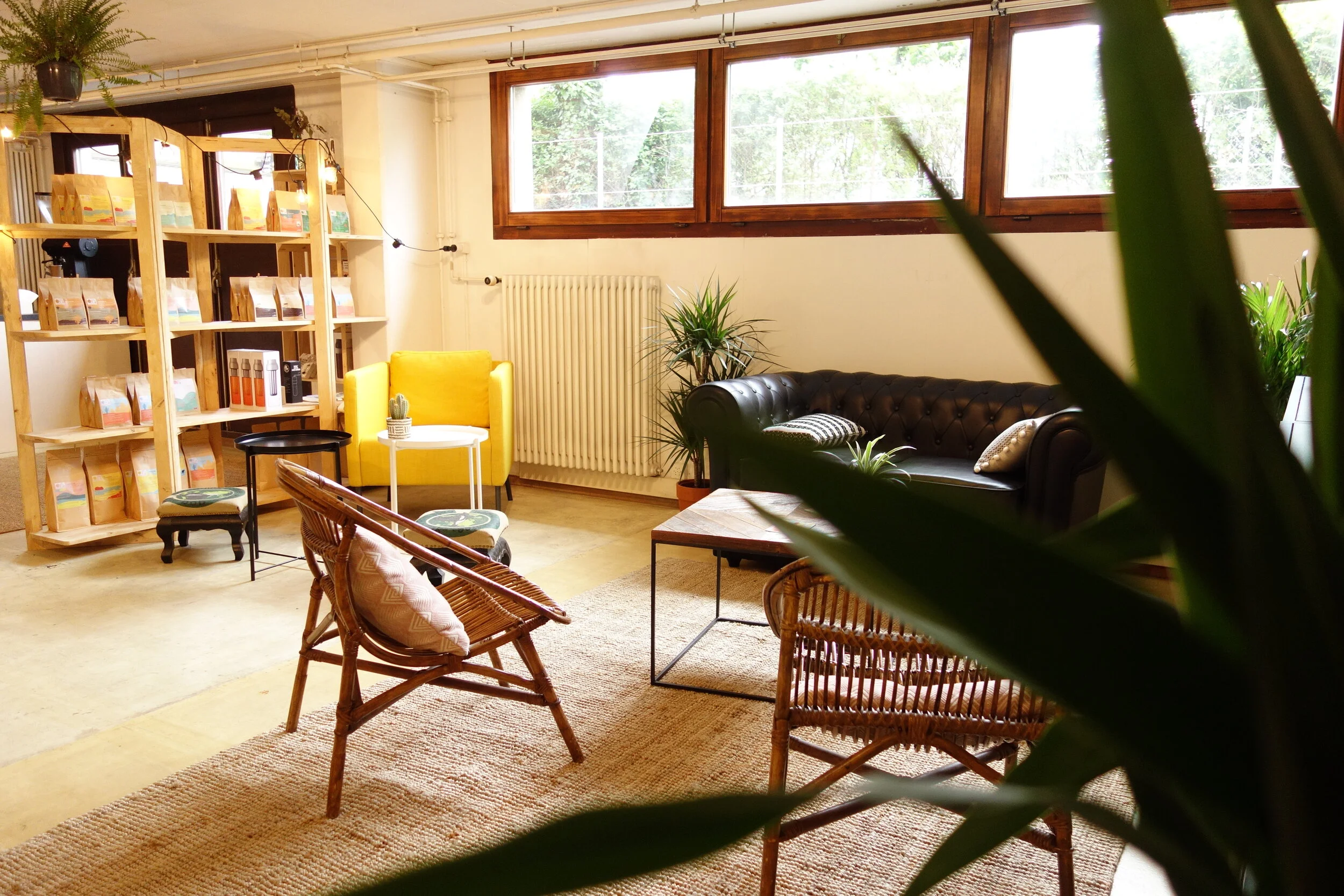 Un espace dédié au café