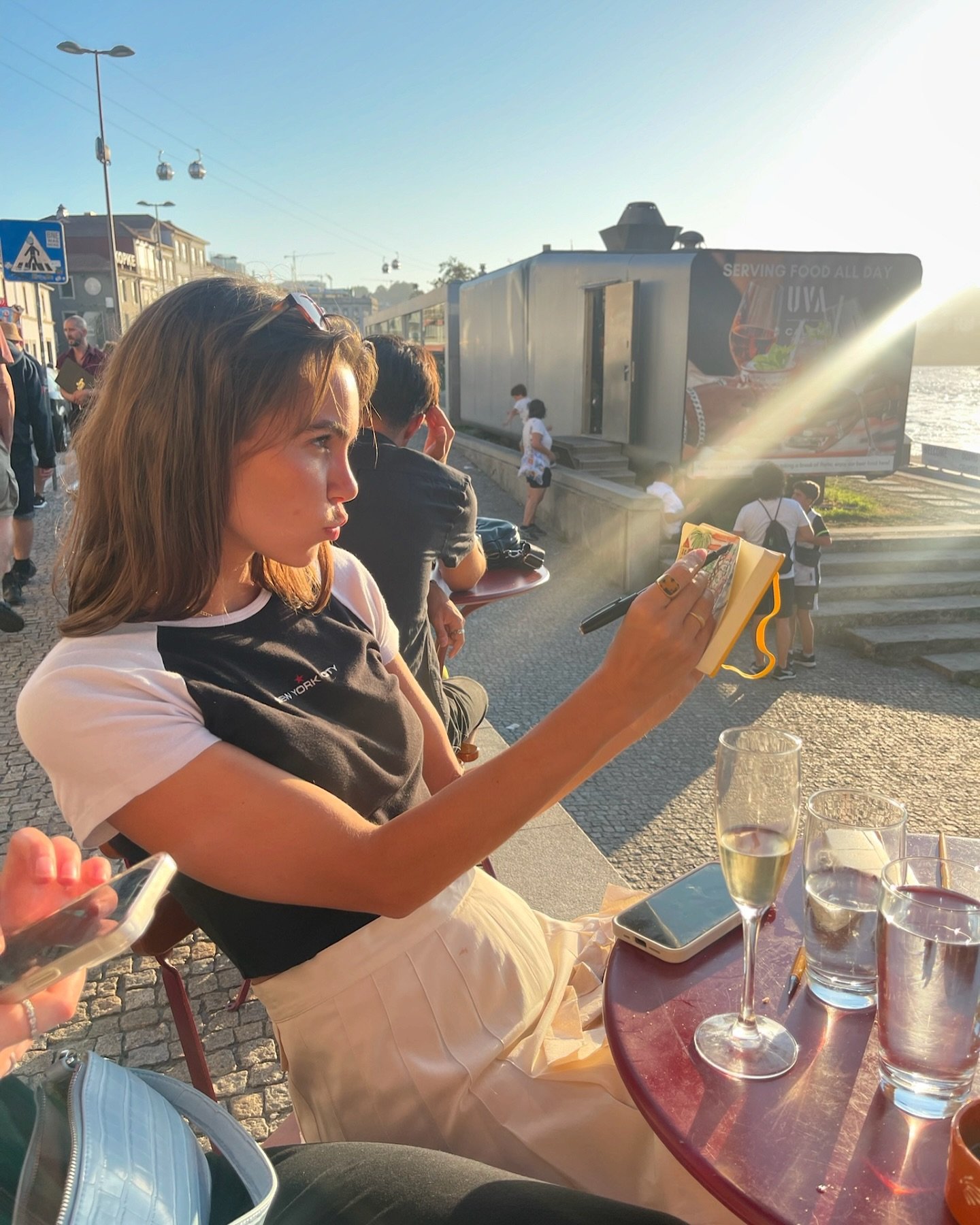 Drawing everyday in action!! So satisfying, even @banksy has taken up the challenge 🖍️

2 eventful weeks of scribbles: Heatwave, Olympics &amp; a little Porto trip.

Here&rsquo;s to another 14+ days 🙏🏼