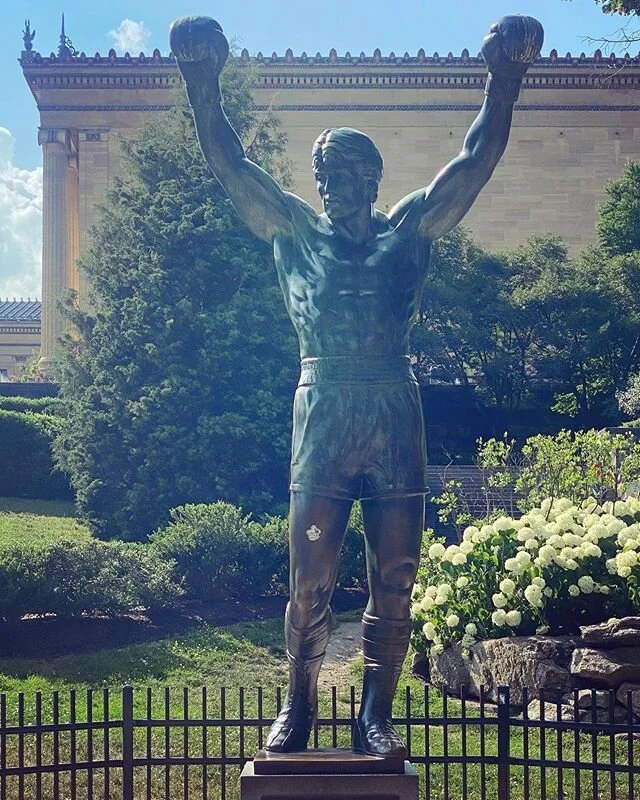 Today was my first day in Philadelphia. Seeing the Rocky statue was pretty high up there on my bucket list.
