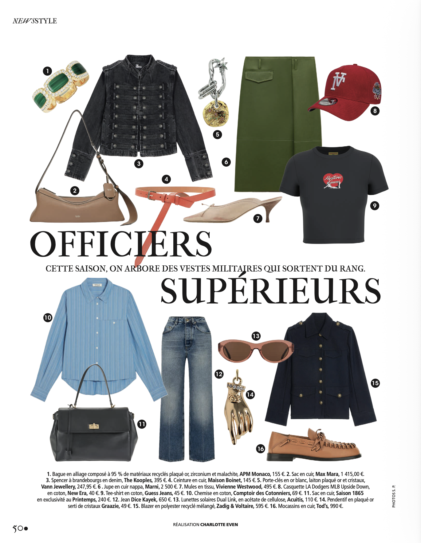 Madame Figaro - Officiers 